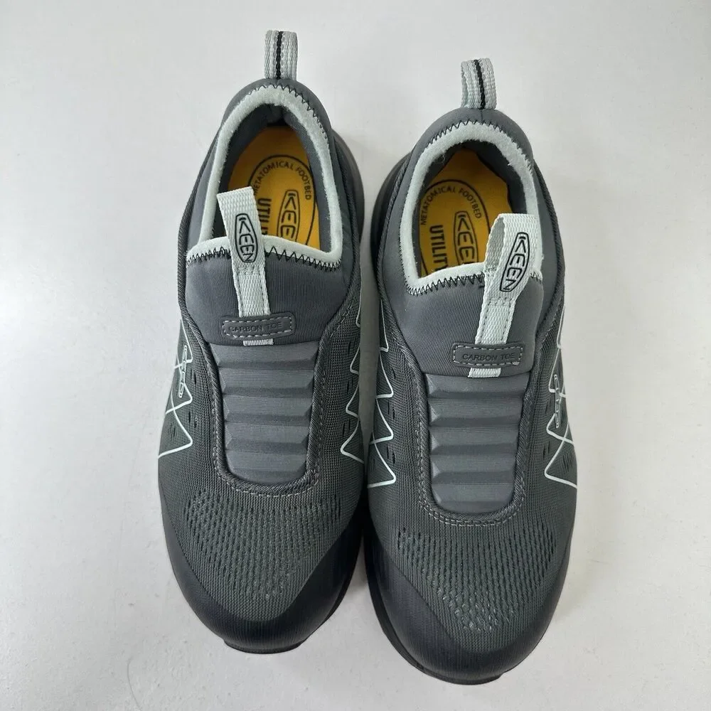 Keen Shoes Vista Energy Shift Carbon Toe Work Grey/Blue Women's Size 7W